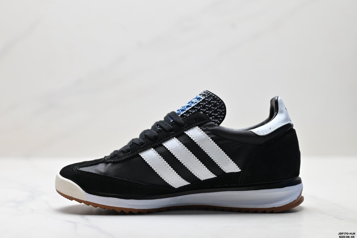 Adidas SL 72 Black Retro Sneakers