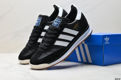 Adidas SL 72 Black Retro Sneakers