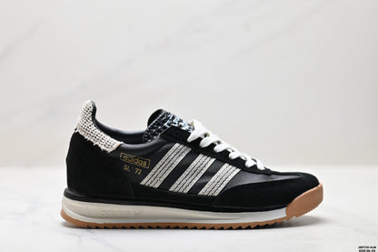 Adidas SL 72 Black Retro Sneakers