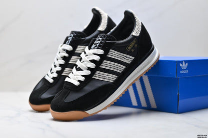 Adidas SL 72 Black Retro Sneakers