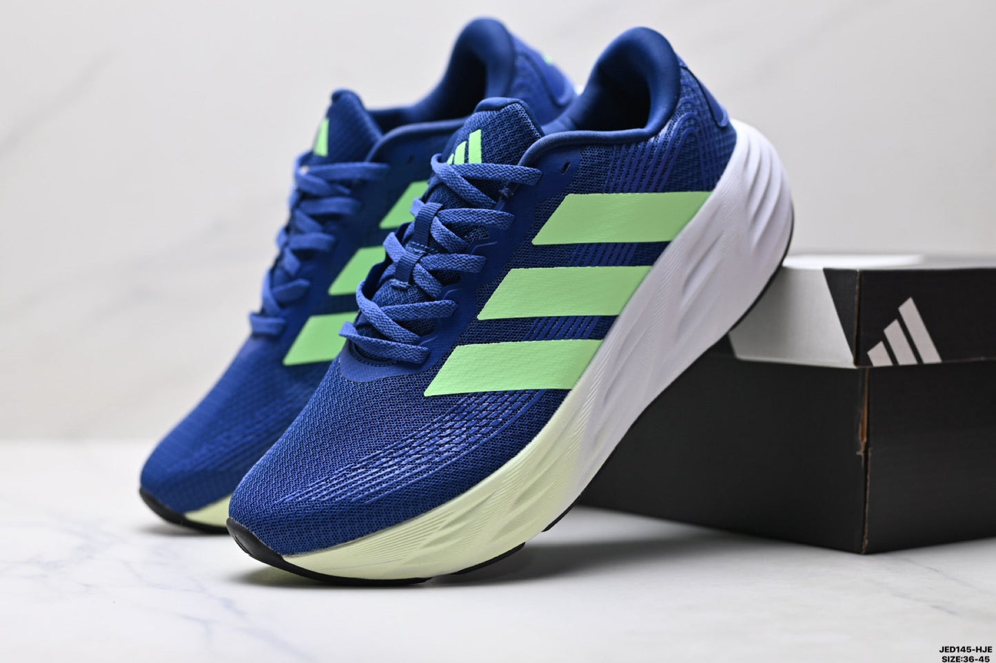 Adidas Lightweight Running Shoes | Breathable Cushion Sneakers