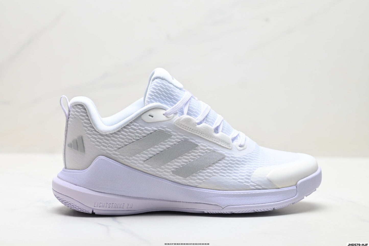 Adidas Training Shoes | Lightweight Workout Sneakers - White/Silver