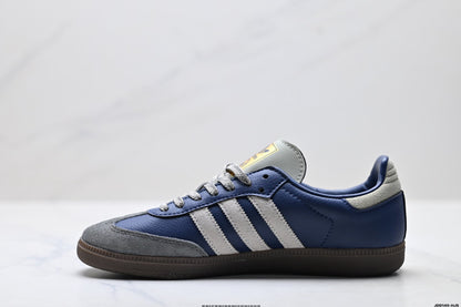 Adidas Retro Low Top Sneakers | Classic Football Style Casual Shoes