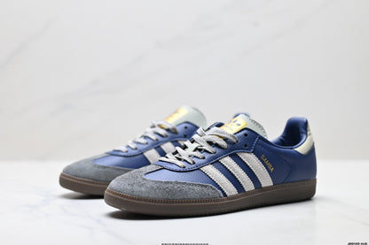 Adidas Retro Low Top Sneakers | Classic Football Style Casual Shoes