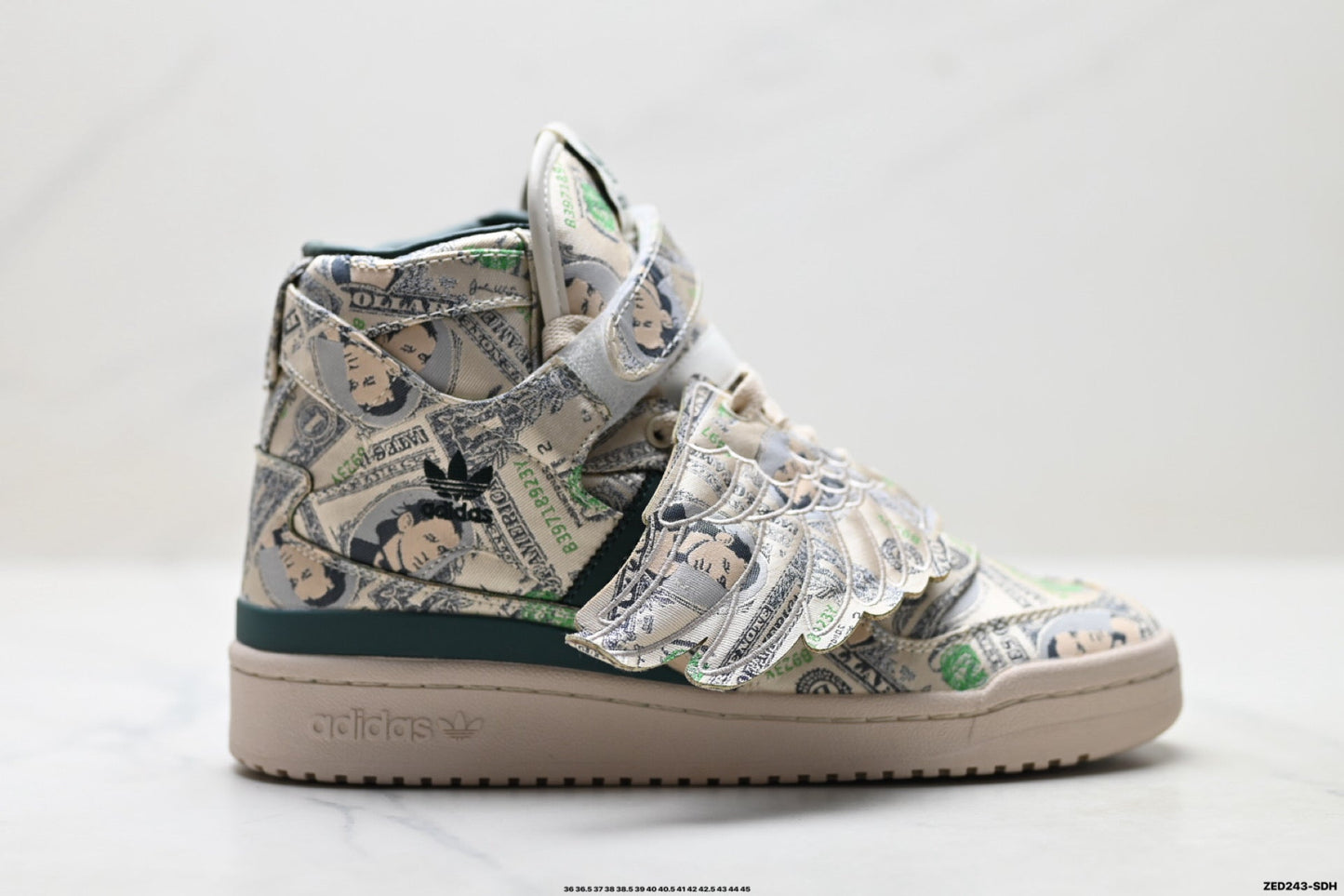 Jeremy Scott x Adidas Forum Wings Classic Sneakers