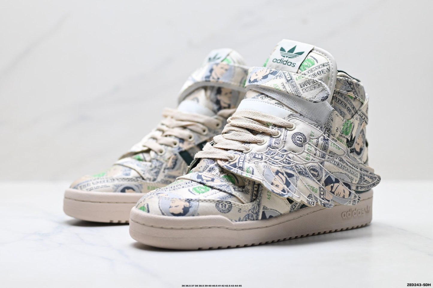 Jeremy Scott x Adidas Forum Wings Classic Sneakers