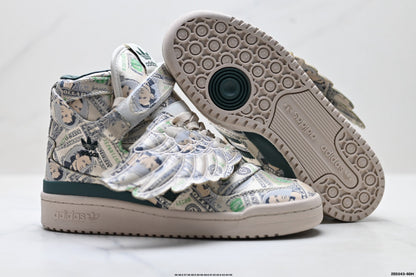 Jeremy Scott x Adidas Forum Wings Classic Sneakers