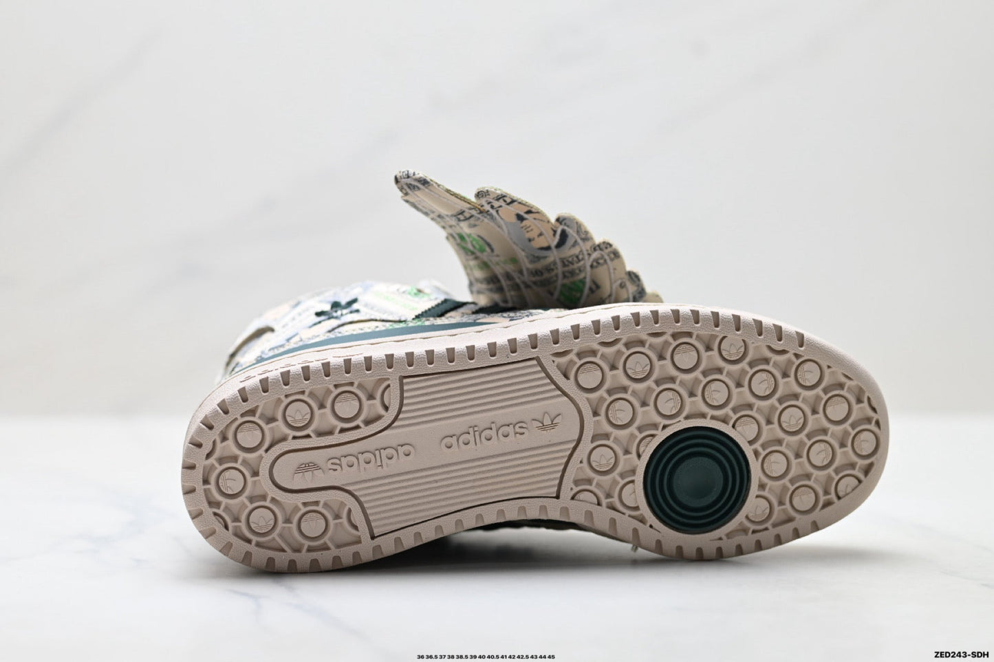 Jeremy Scott x Adidas Forum Wings Classic Sneakers