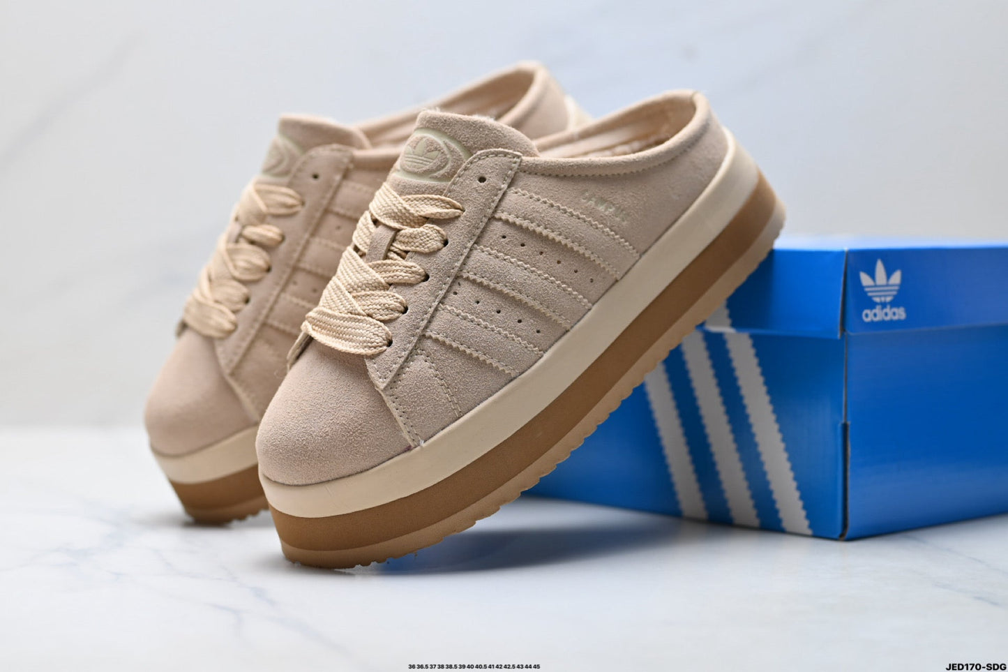 Adidas Originals Campus 00S WTR LO Platform Slides