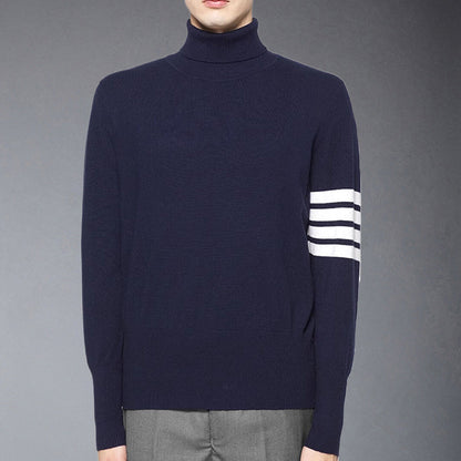 MR.TOM  4-Bar Turtleneck sweater