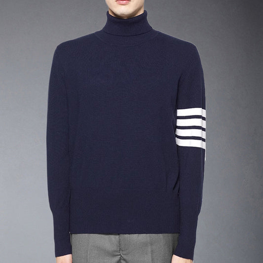 MR.TOM  4-Bar Turtleneck sweater