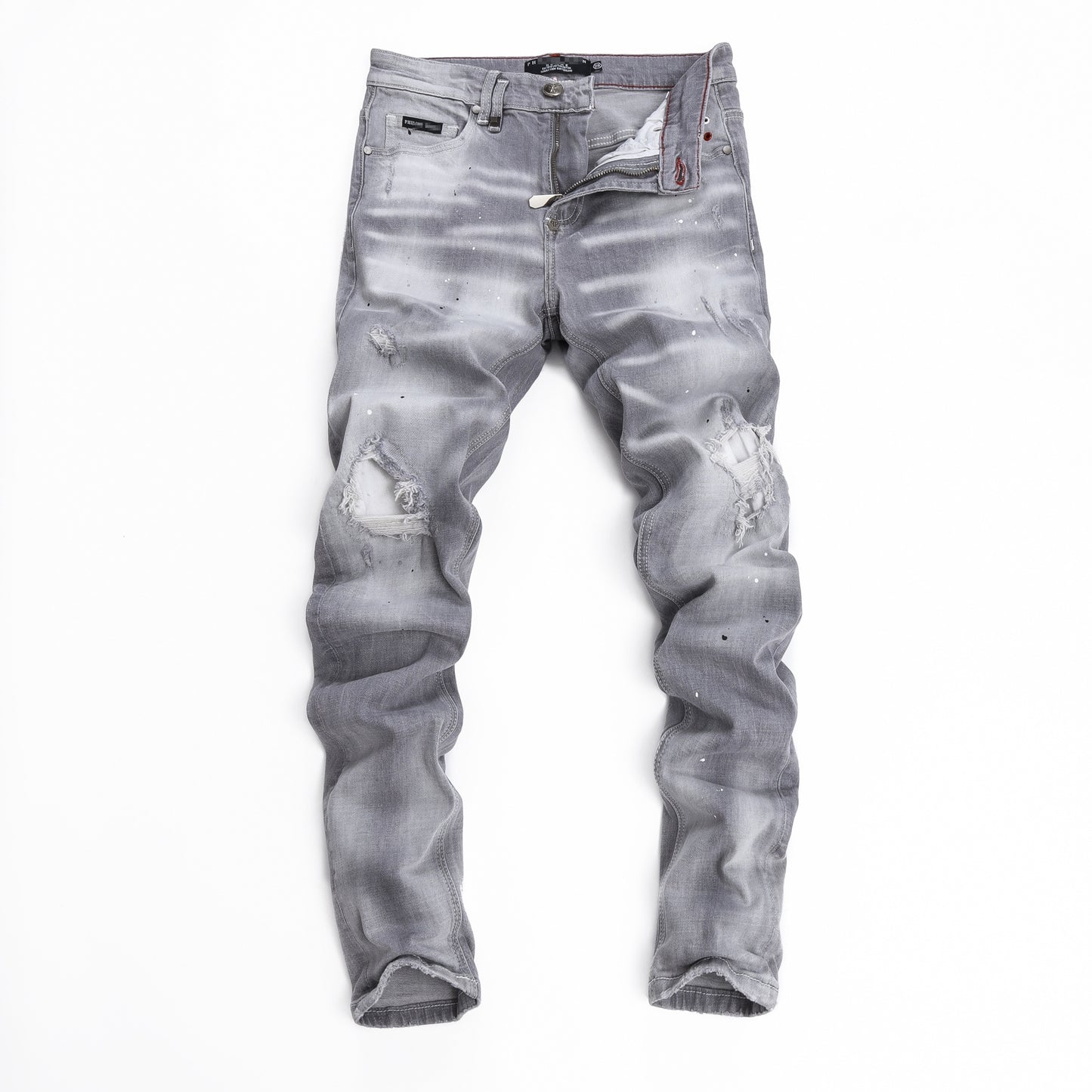 PP Smiley ripped jeans#45