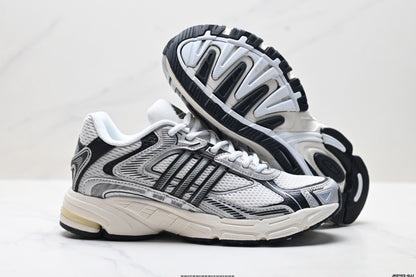 Adidas K81801550 Unisex Running Shoes #12 - White/Black - image 9