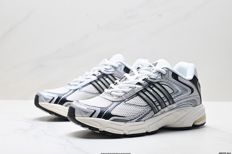 Adidas K81801550 Unisex Running Shoes #12 - White/Black - image 11
