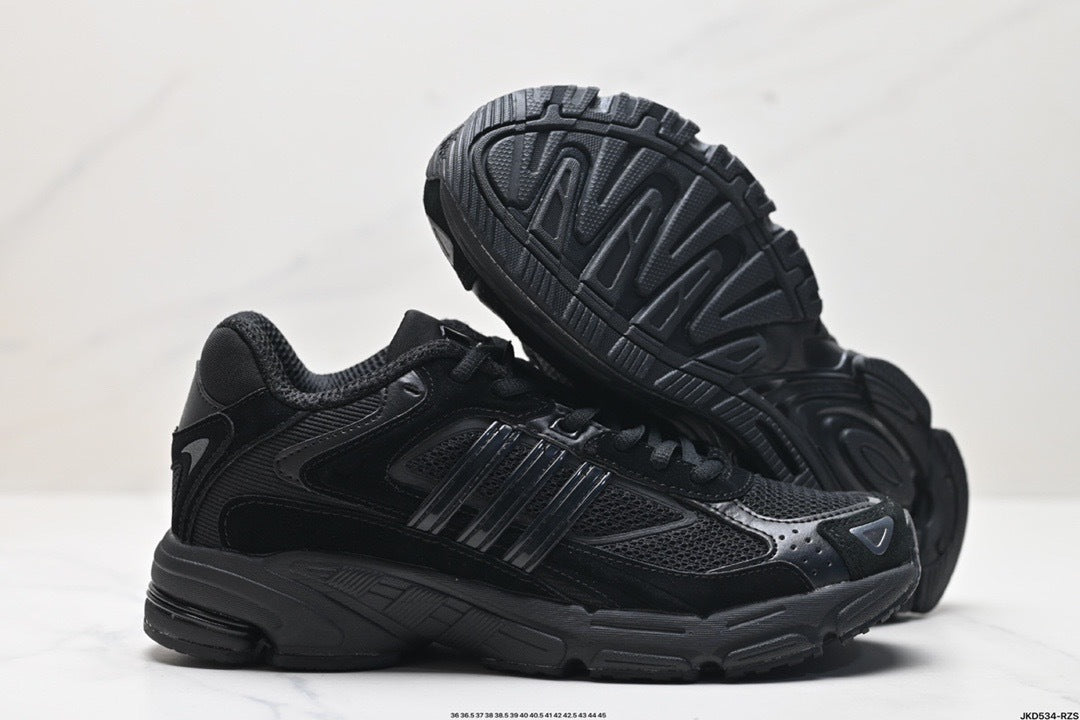 Adidas K81801550 Unisex Running Shoes #11 - Black - image 4