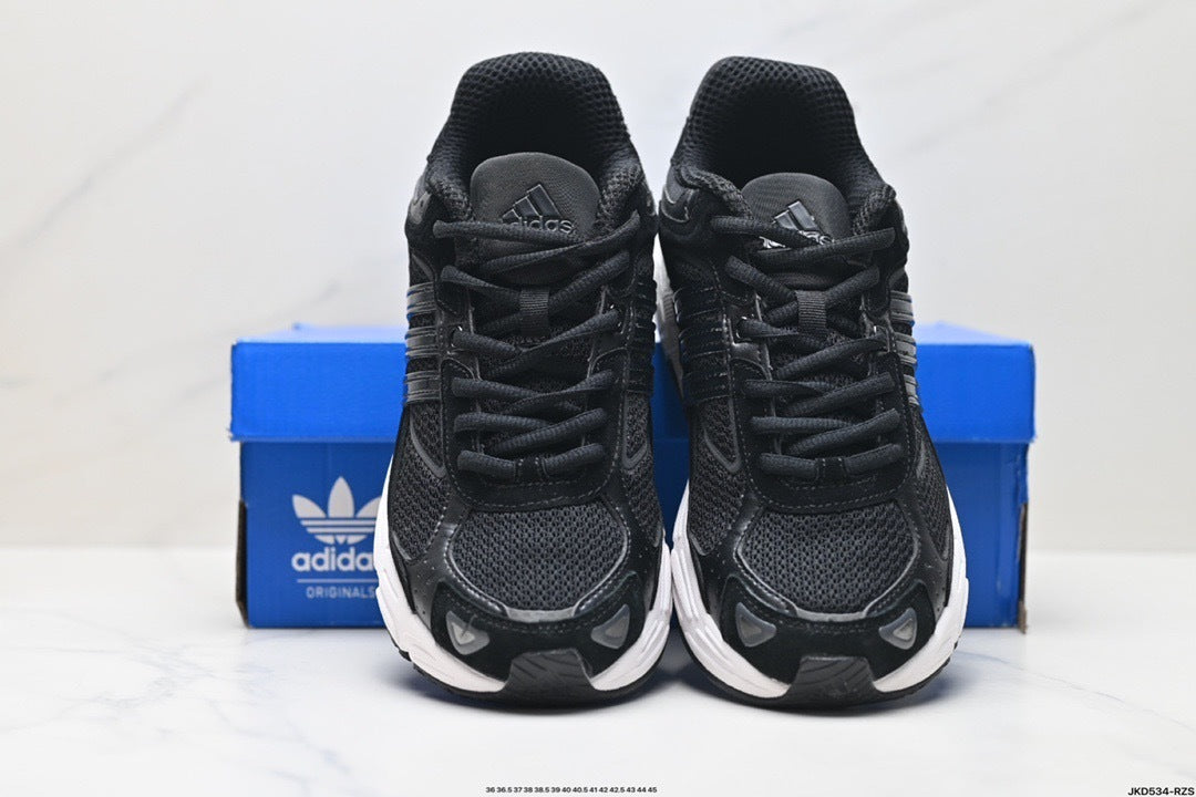 Adidas K81801550 Unisex Running Shoes #11 - Black/White - image 7