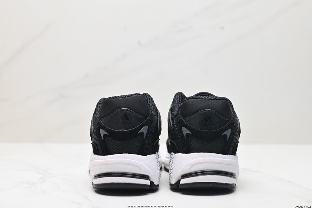Adidas K81801550 Unisex Running Shoes #11 - Black/White - image 8