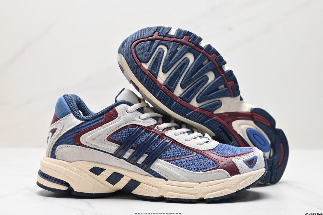 Adidas K81801550 Unisex Running Shoes #11 - Blue/Red - image 24