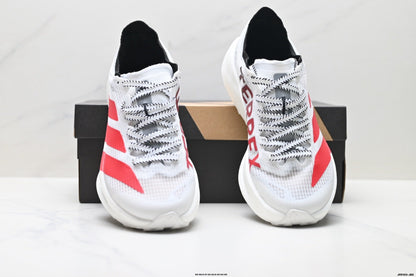 Adidas K81801650 Men's Running Shoes #4 - White/Red - image 2