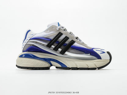 Adidas KK01650 Unisex Dad Sneakers - White/Blue/Black - image 3
