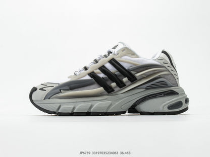 Adidas KK01650 Unisex Dad Sneakers - White/Grey/Black - image 19