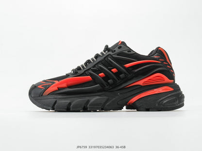 Adidas KK01650 Unisex Dad Sneakers - Black/Red - image 24