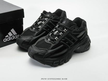 Adidas KK01650 Unisex Dad Sneakers - Black - image 30