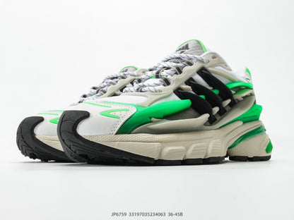 Adidas KK01650 Unisex Dad Sneakers - White/Green - image 32