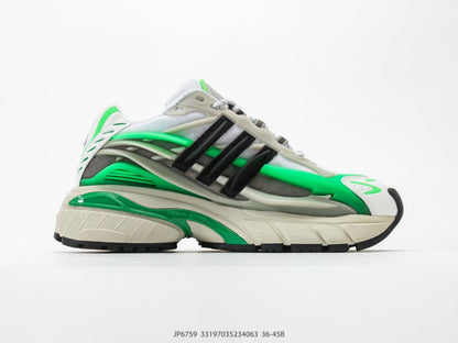 Adidas KK01650 Unisex Dad Sneakers - White/Green - image 33