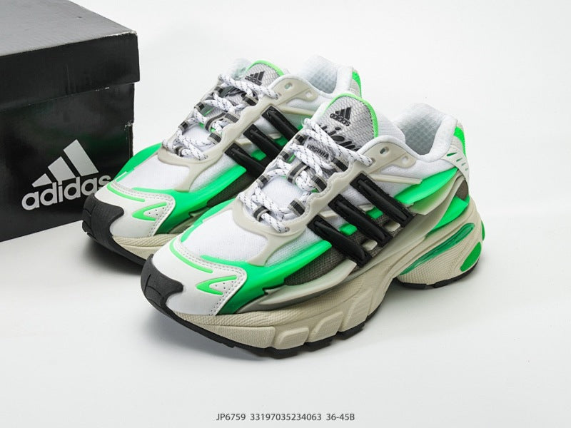Adidas KK01650 Unisex Dad Sneakers - White/Green - image 36