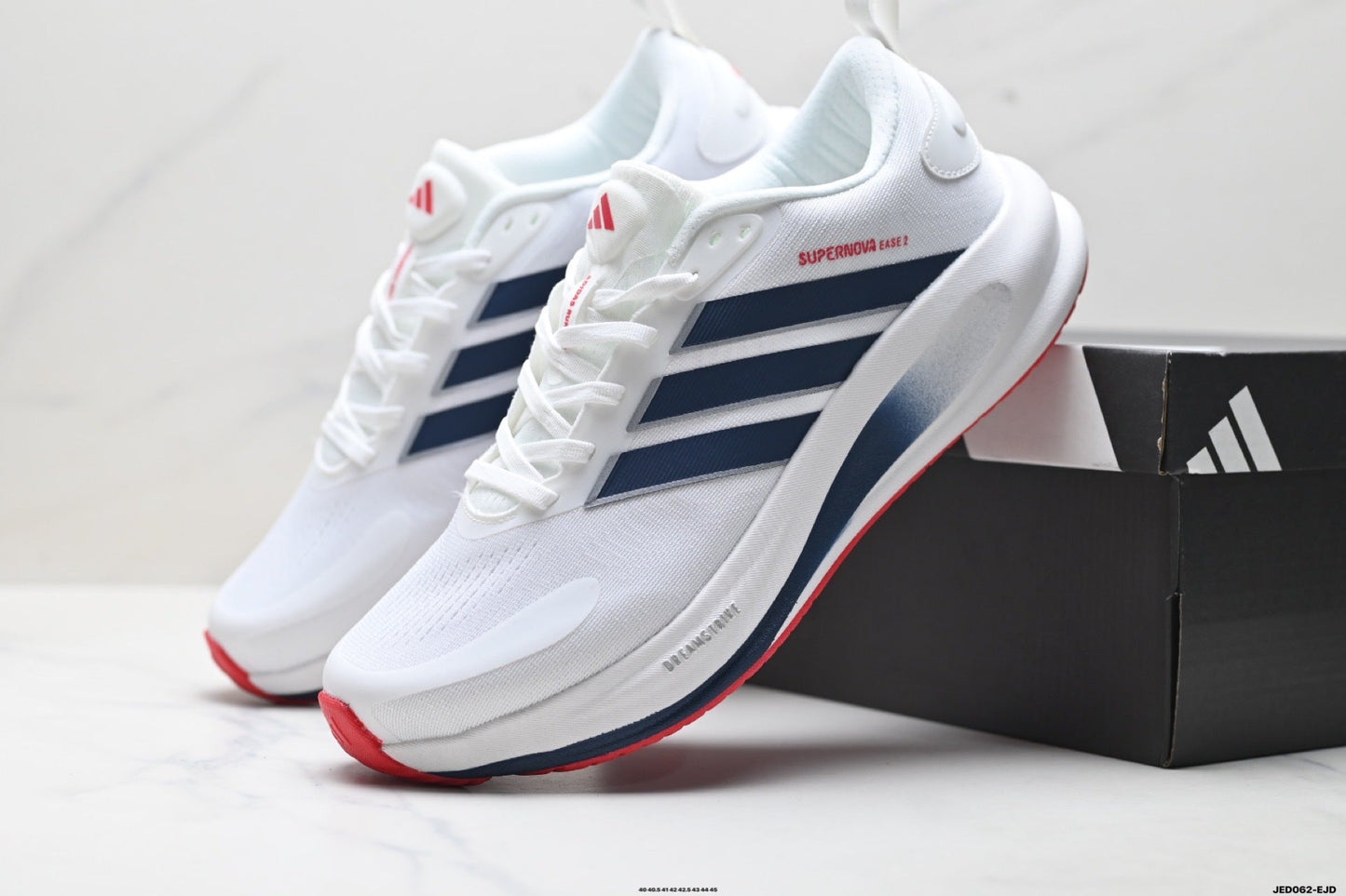 Adidas K81801550 Men's Running Shoes #7 - Black/Red - image 6