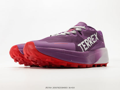 Adidas FF8801450 Unisex Running Shoes - Purple/Red - image 17