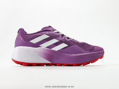 Adidas FF8801450 Unisex Running Shoes - Purple/Red - image 18