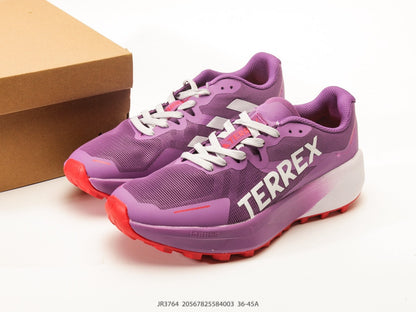 Adidas FF8801450 Unisex Running Shoes - Purple/Red - image 20