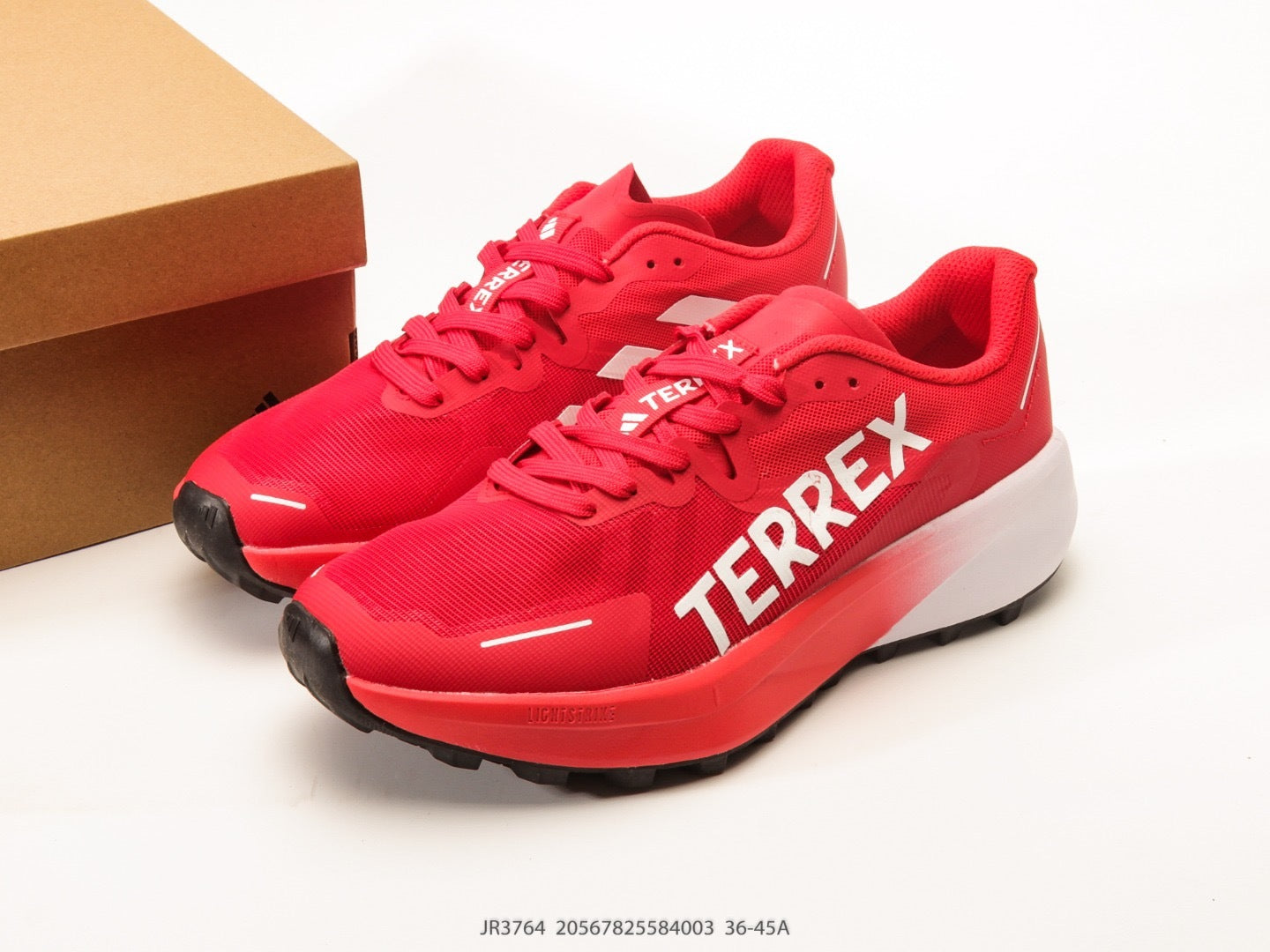 Adidas FF8801450 Unisex Running Shoes - Red - image 25