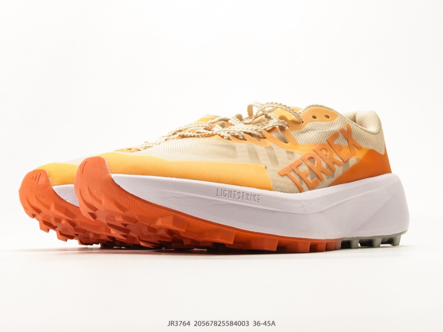 Adidas FF8801450 Unisex Running Shoes - Orange/Yellow - image 27