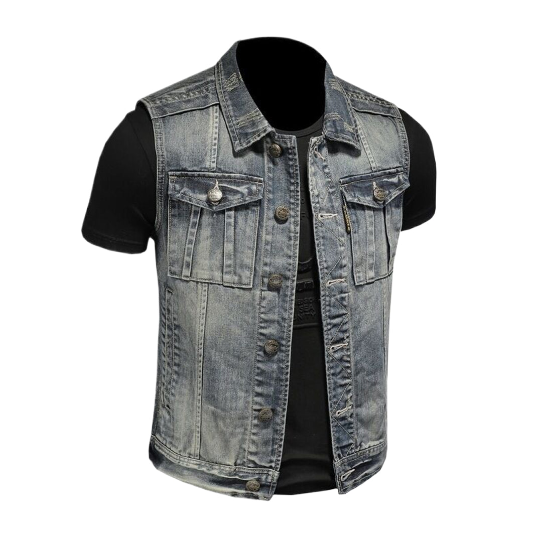 SOLA-DSQ2 2024ss Denim vest