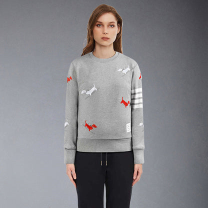 MR.TOM Puppy Embroidery Sweatshirt