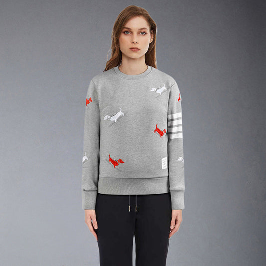 MR.TOM Puppy Embroidery Sweatshirt