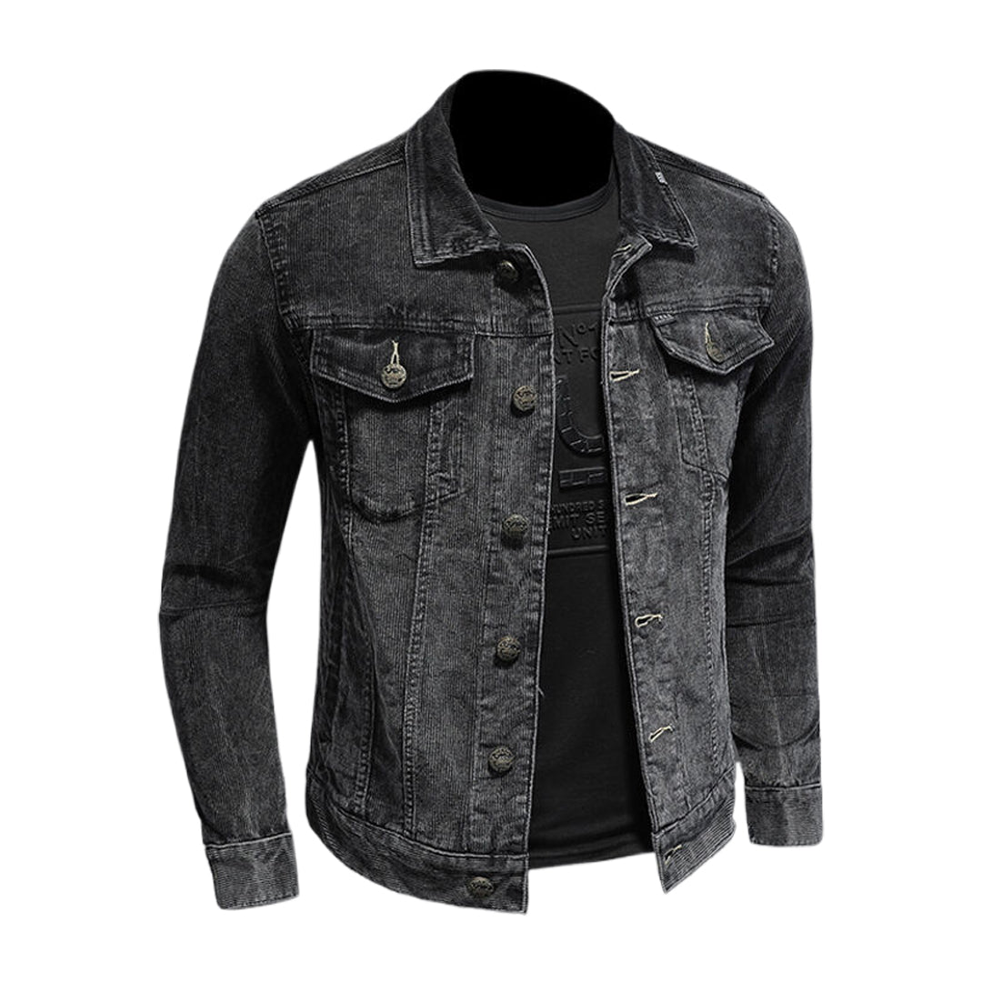 SOLA-DSQ2 2024ss Black Denim Jacket