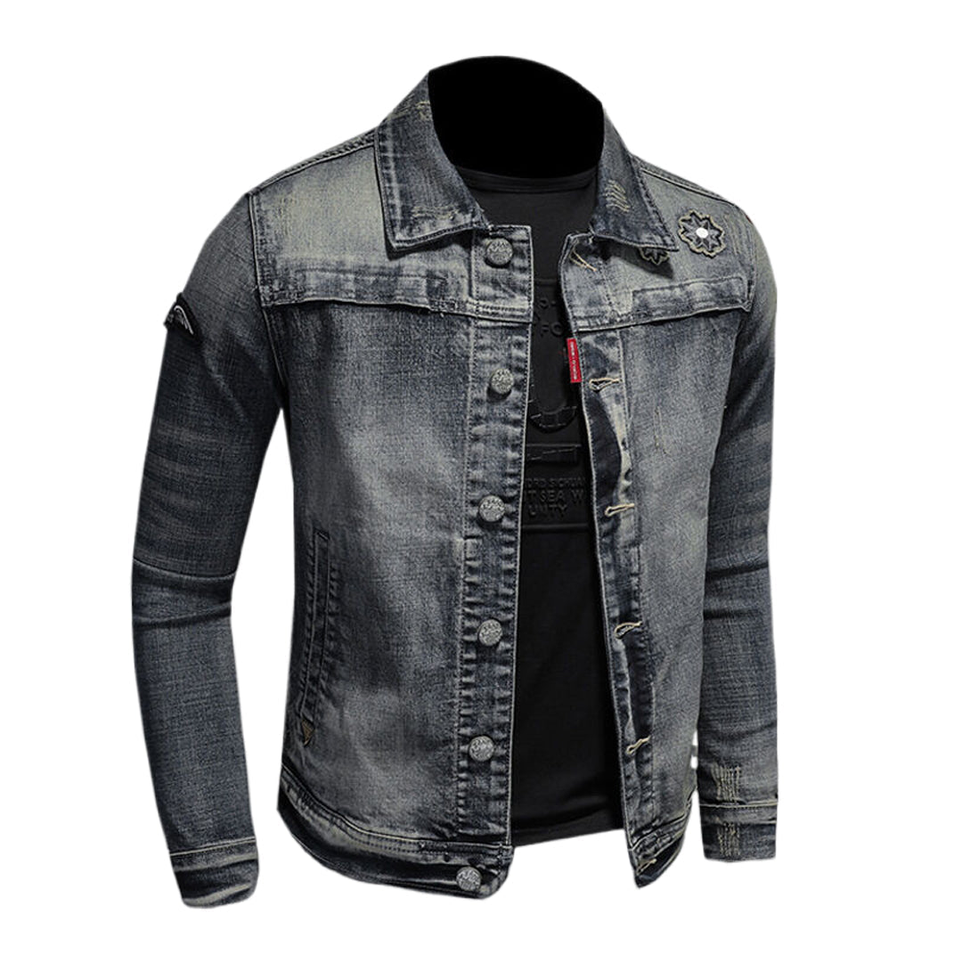 SOLA-DSQ2 2024ss Blue Denim Jacket