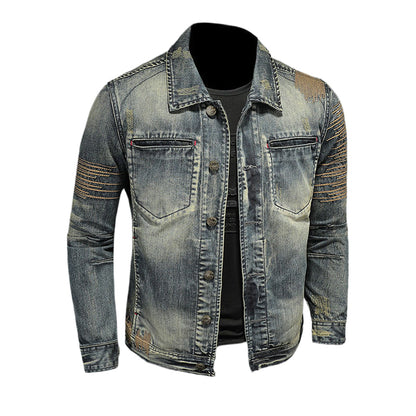 SOLA-DSQ2 2024ss Blue Denim Jacket