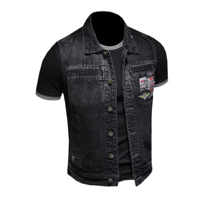 SOLA-DSQ2 24ss cowboy Denim vest