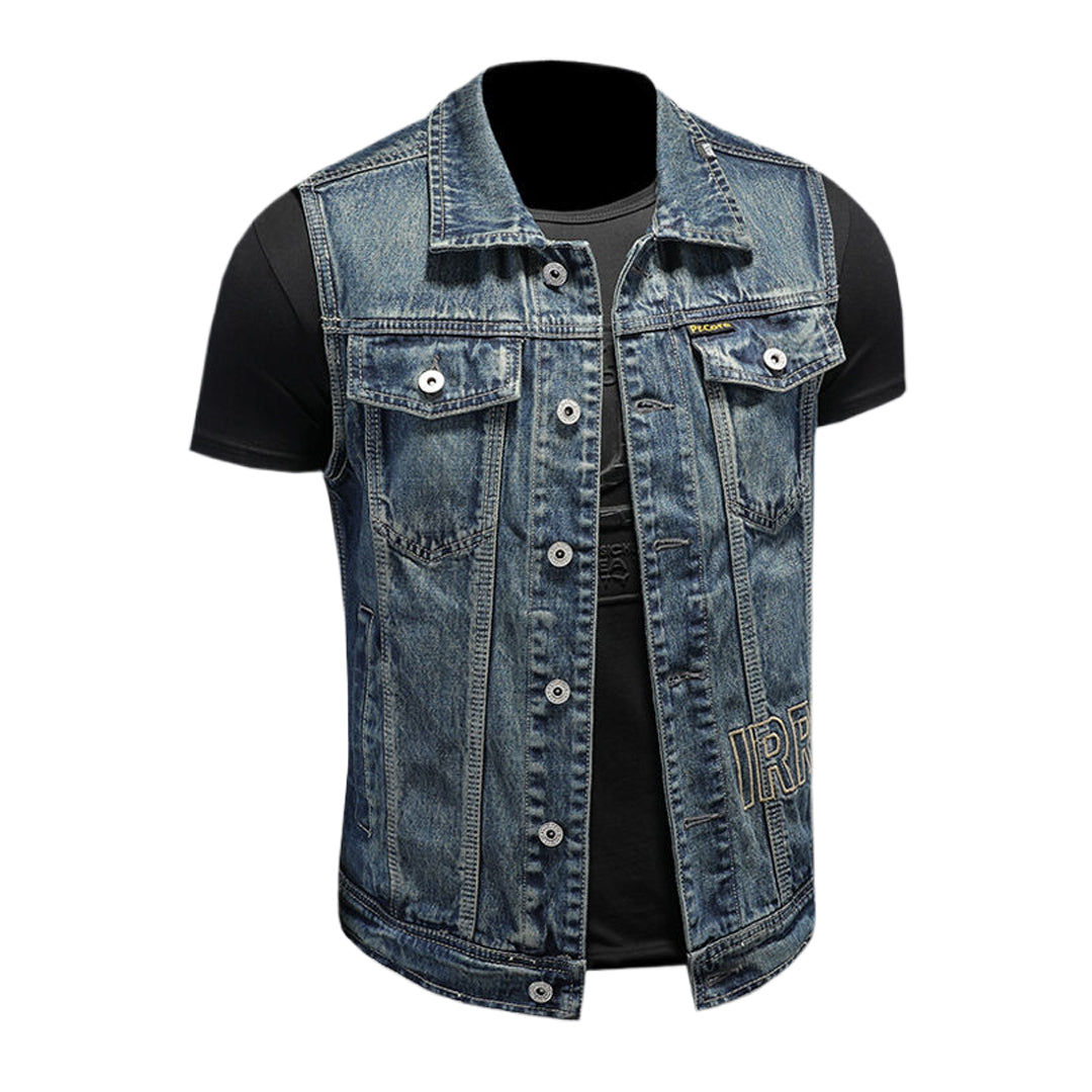 SOLA-DSQ2 24ss cowboy Denim vest
