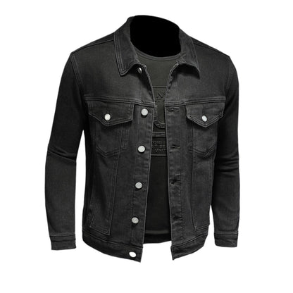 SOLA-DSQ2 Men's Black Denim Jacket
