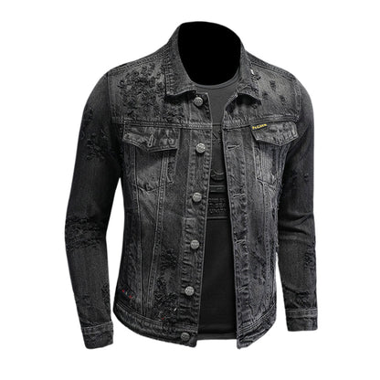 SOLA-DSQ2 Black Denim Jacket