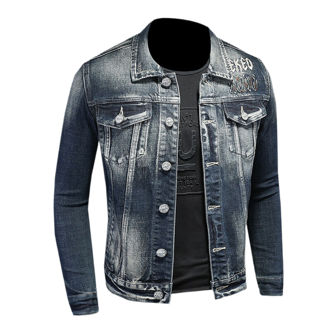SOLA-DSQ2 Black Denim Jacket