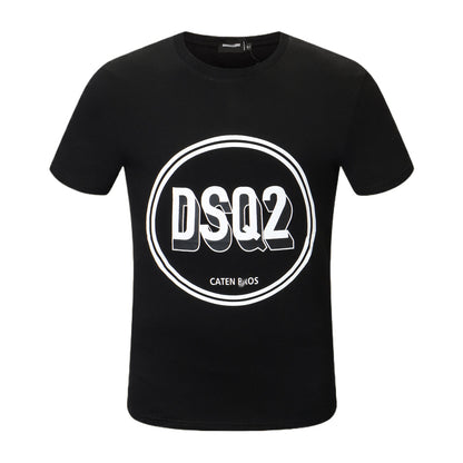 New-D2 Print 2024ss Cotton T-shirt