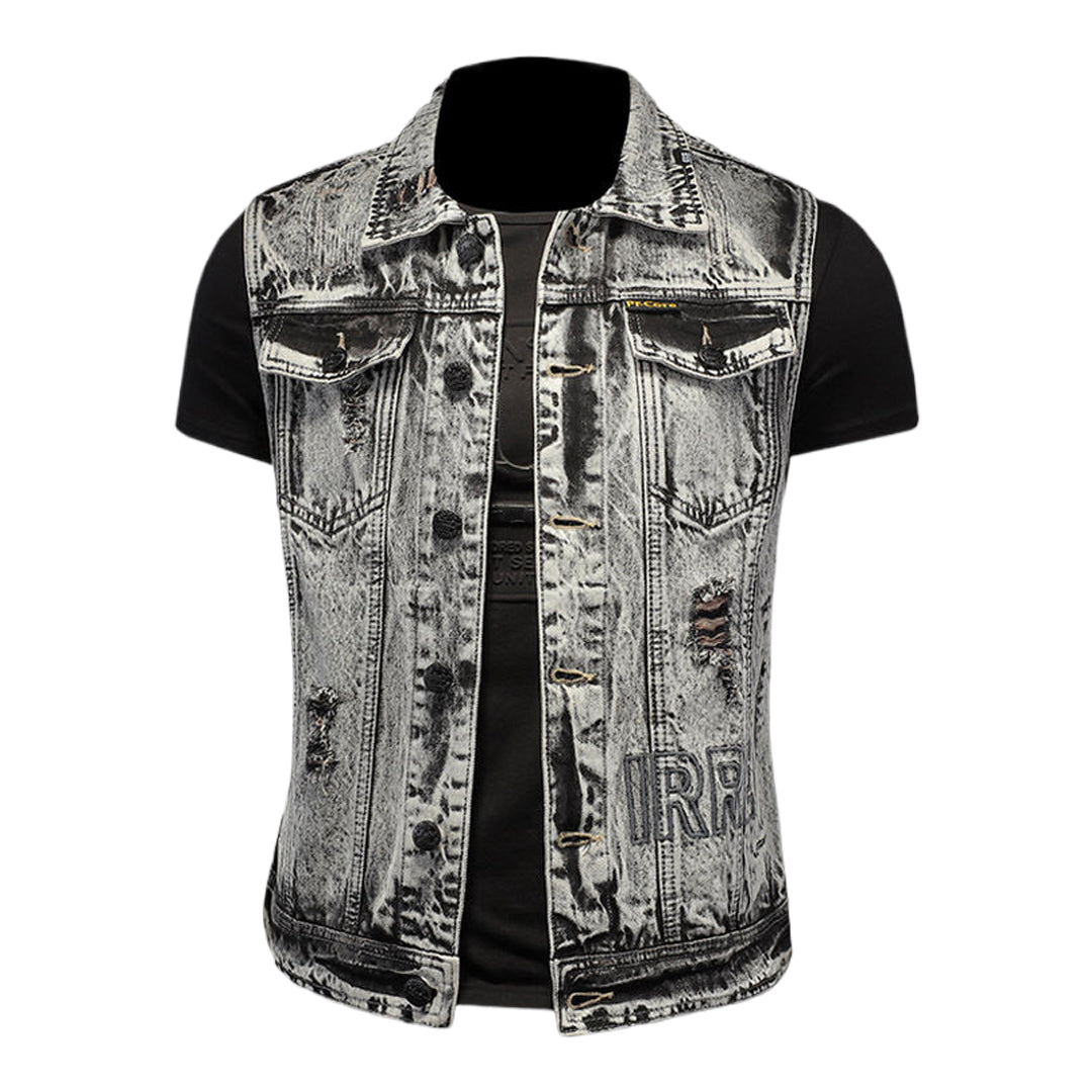SOLA-DSQ2 24ss cowboy Denim vest