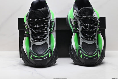 Adidas K81801750 Unisex Dad Sneakers - Black/Green - image 2